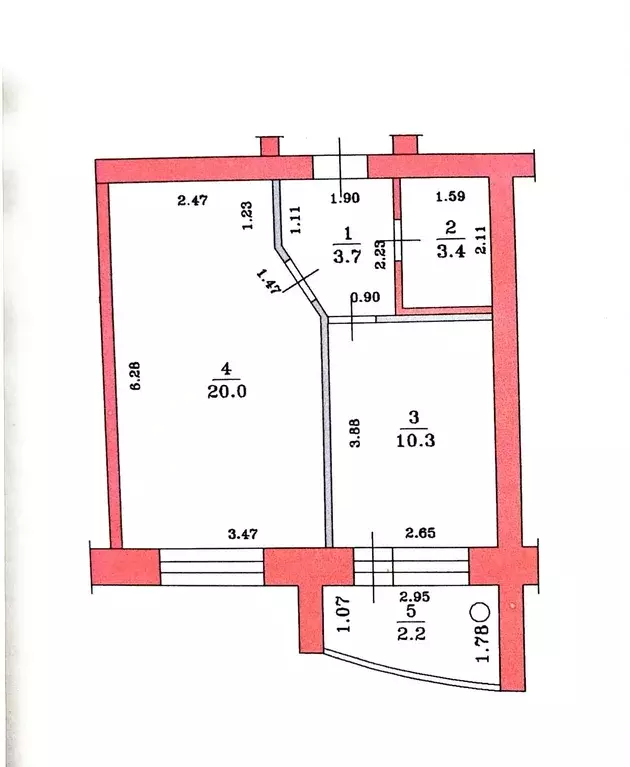 Продаётся 1-к квартира, 39.6 м - Фото 0