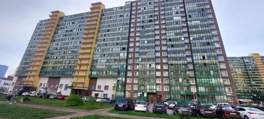 1-к кв. Ленинградская область, Мурино Всеволожский район, бул. ... - Фото 0