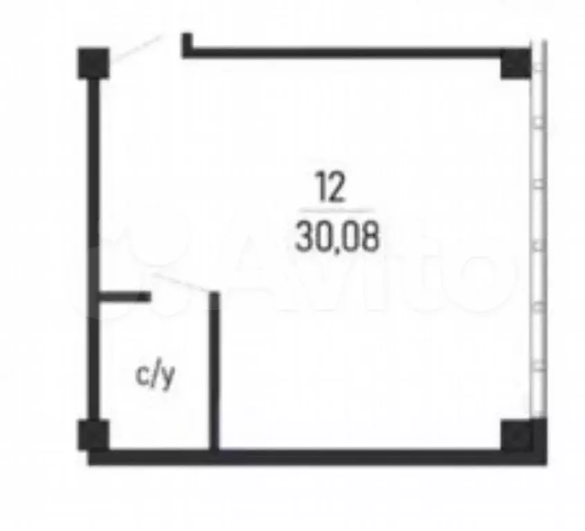 Офис, 30.08 м - Фото 0
