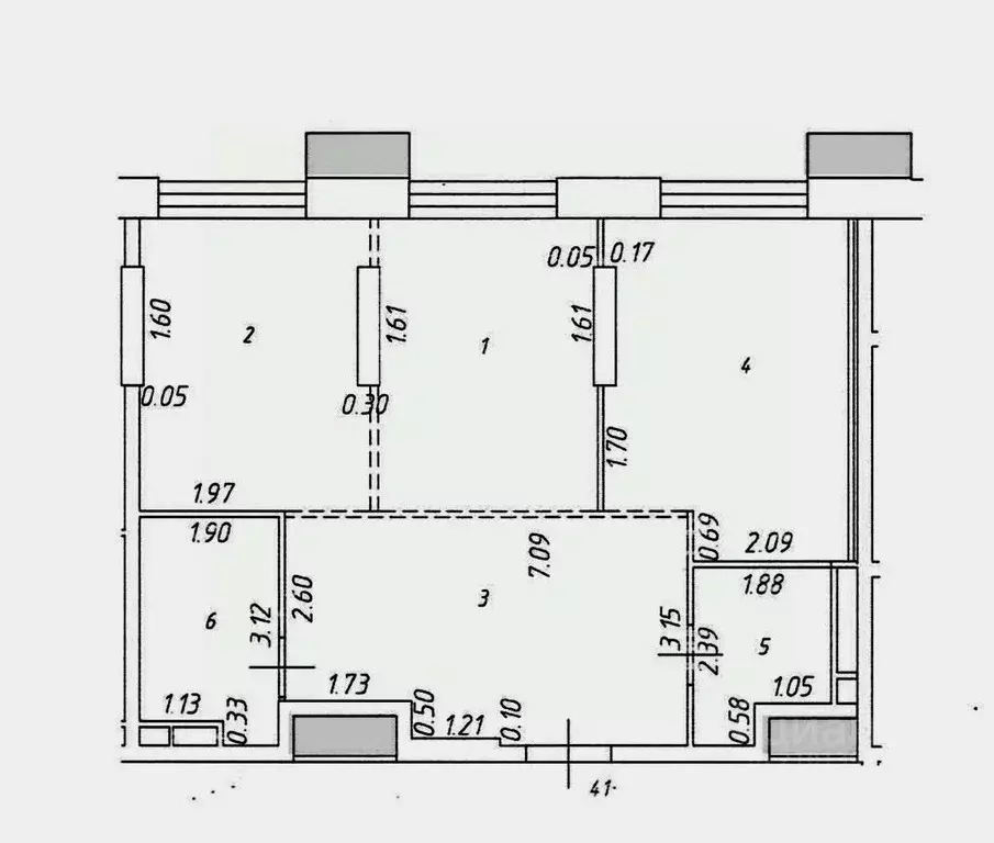 2-к кв. Москва ул. Крузенштерна, 4 (64.0 м) - Фото 2