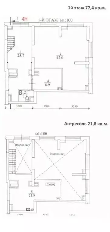 Помещение свободного назначения в Москва Лобненская ул., 13к3 (97 м) - Фото 1