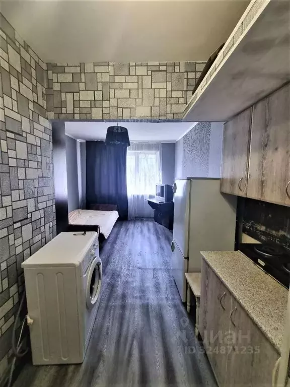 Студия Красноярский край, Красноярск Зеленая Роща мкр, ул. Воронова, ... - Фото 1