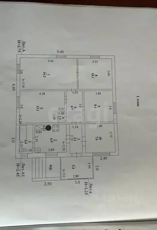 Дом в Липецкая область, Задонск ул. Мира, 15 (85 м) - Фото 2