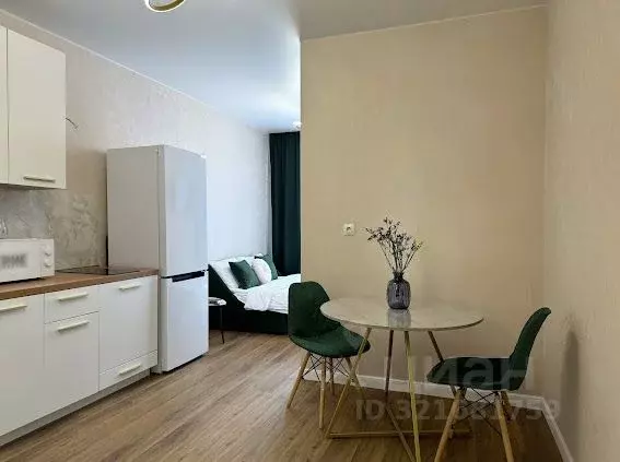 Студия Тюменская область, Тюмень ул. Геннадия Райкова, 19 (24.0 м) - Фото 1