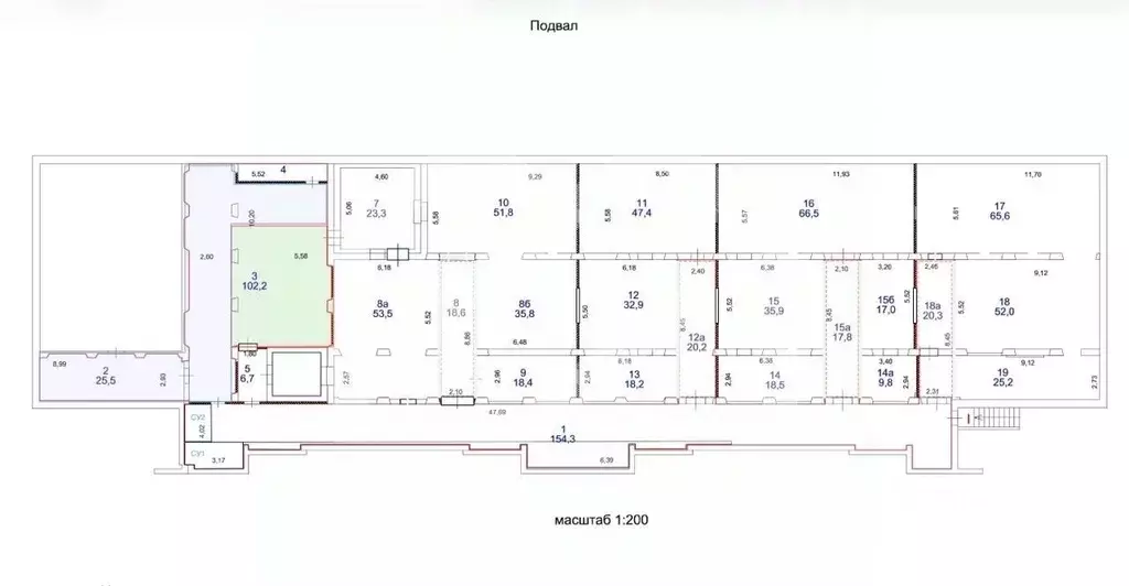 Помещение свободного назначения в Москва Братеевская ул., 16К1 (250 м) - Фото 2