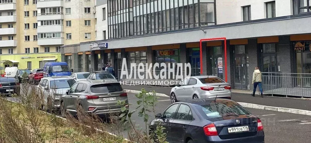 Торговая площадь в Санкт-Петербург пос. Шушары, просп. Старорусский, ... - Фото 1