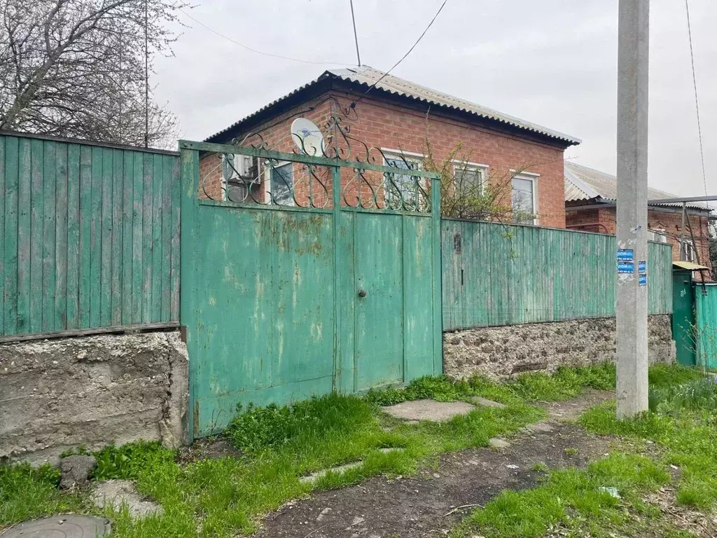Дом в Ростовская область, Ростов-на-Дону Берберовка мкр, пер. ... - Фото 1