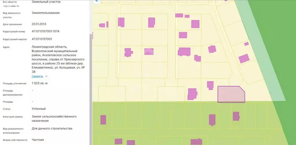 Участок в Агалатовское сельское поселение, коттеджный посёлок ... - Фото 2