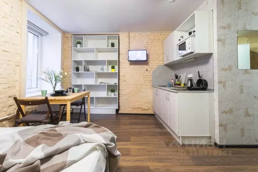 Студия Санкт-Петербург пер. Бринько, 4 (26.0 м) - Фото 1