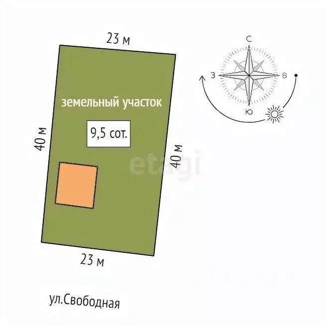 Дом в Амурская область, Благовещенск Свободная ул., 83 (28 м) - Фото 2