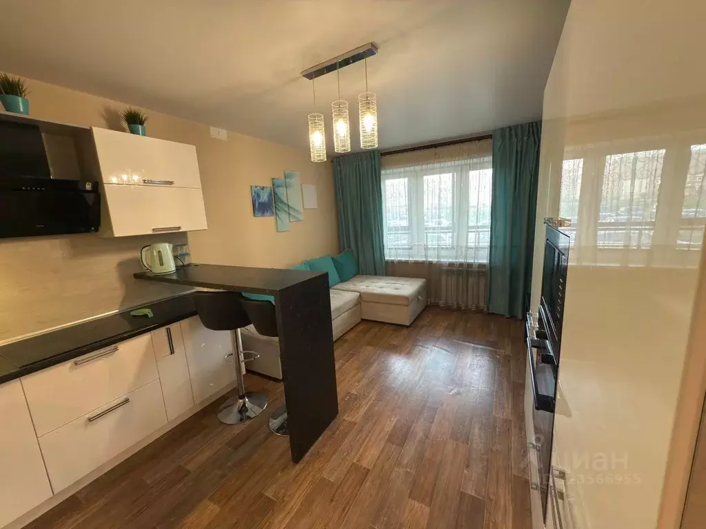 1-к кв. Новосибирская область, Новосибирск ул. Тюленина, 28/1 (42.0 м) - Фото 1