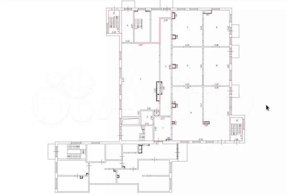 Продажа ПСН, габ 490 м2 м. Беговая в сао - Фото 0