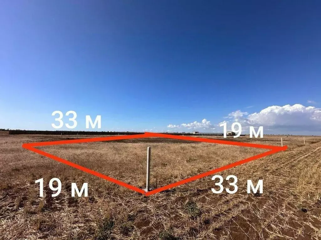 Участок в Крым, Сакский район, с. Молочное ул. Пионерская (6.0 сот.) - Фото 1