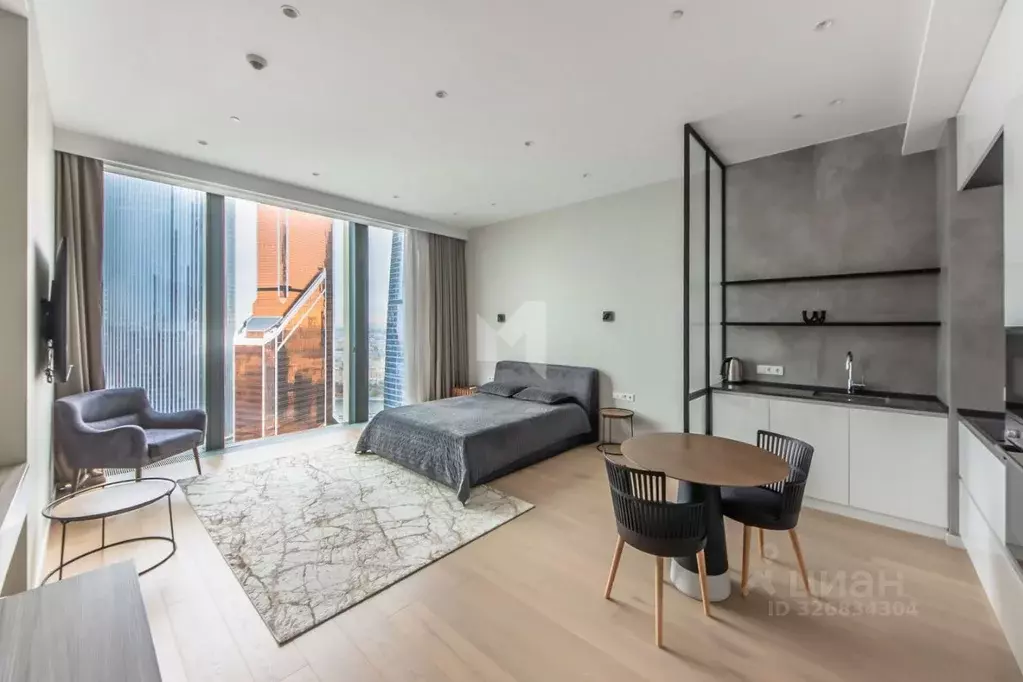 Студия Москва 1-й Красногвардейский проезд, 22с1 (51.0 м) - Фото 1