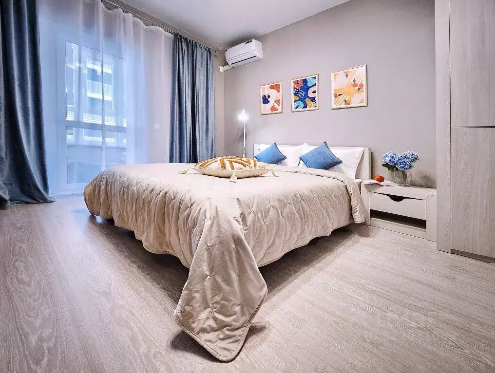 Студия Краснодарский край, Новороссийск ул. Матвейкина, 1Ак1 (24.35 м) - Фото 1