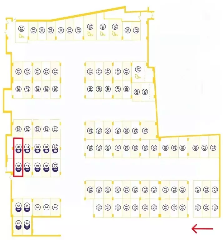 Гараж в Свердловская область, Екатеринбург ул. Репина, 109 (46 м) - Фото 1