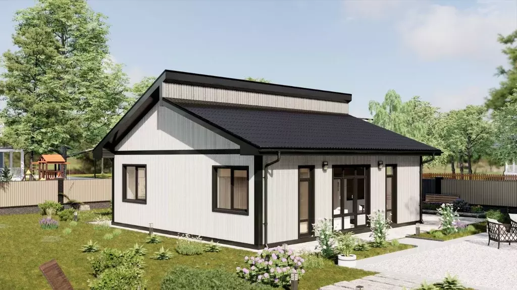 Дом в Ленинградская область, Ломоносовский район, Низинское с/пос, ... - Фото 1