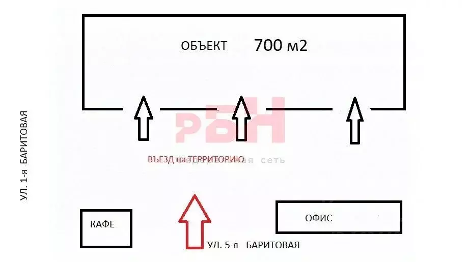 Склад в Свердловская область, Екатеринбург ул. 3-я Баритовая, 18А (700 ... - Фото 2