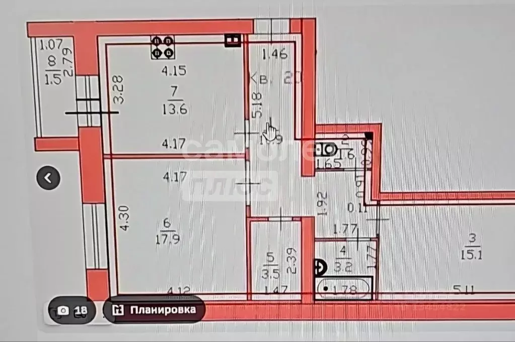 2-к кв. Марий Эл, Йошкар-Ола ул. Яна Крастыня, 6Б (67.3 м) - Фото 2