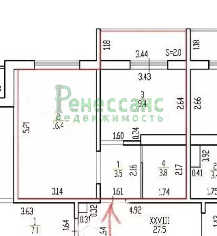 1-комнатная квартира: Брянск, Московский проспект, 31 (35.2 м) - Фото 1