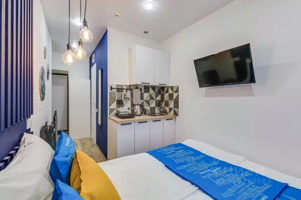 1-к кв. Санкт-Петербург Тележная ул., 13В (10.0 м) - Фото 0