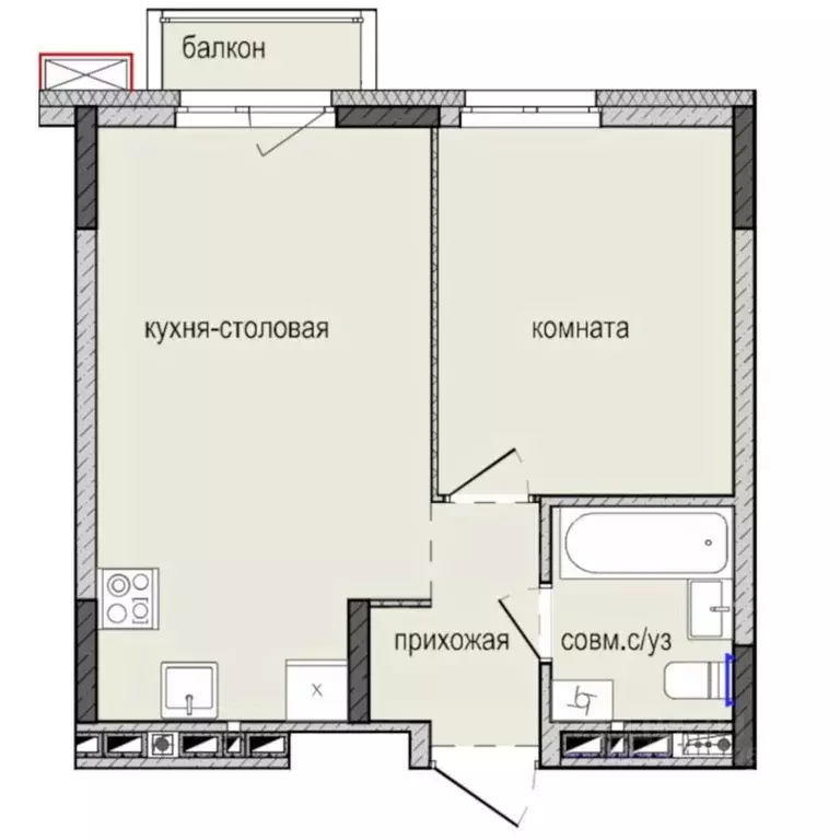 1-к кв. Удмуртия, Ижевск Культбаза жилрайон, 8-й мкр, Ежевика жилой ... - Фото 0