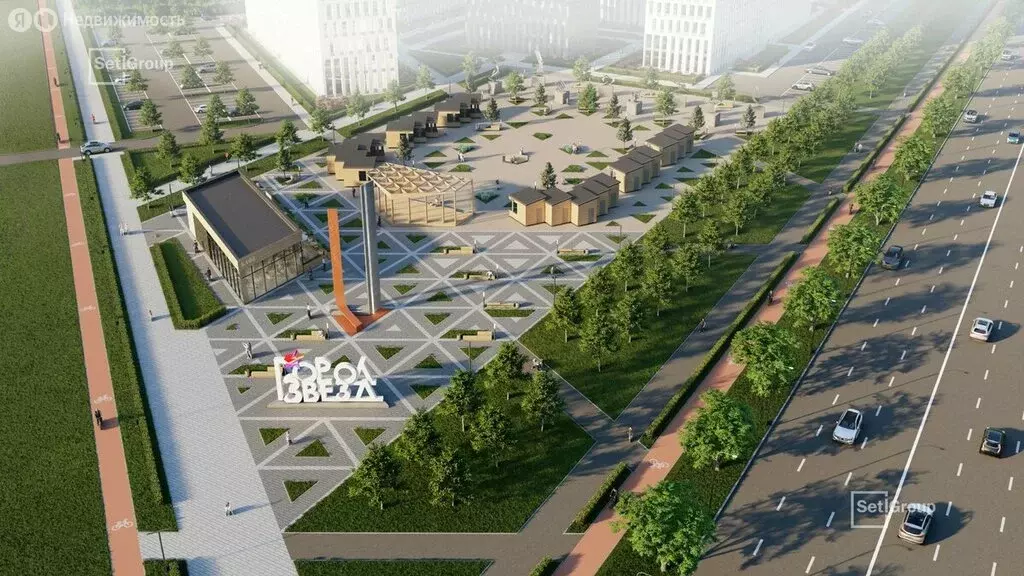 1-комнатная квартира: Новосаратовка, ЖК Город Звёзд (32.64 м) - Фото 1