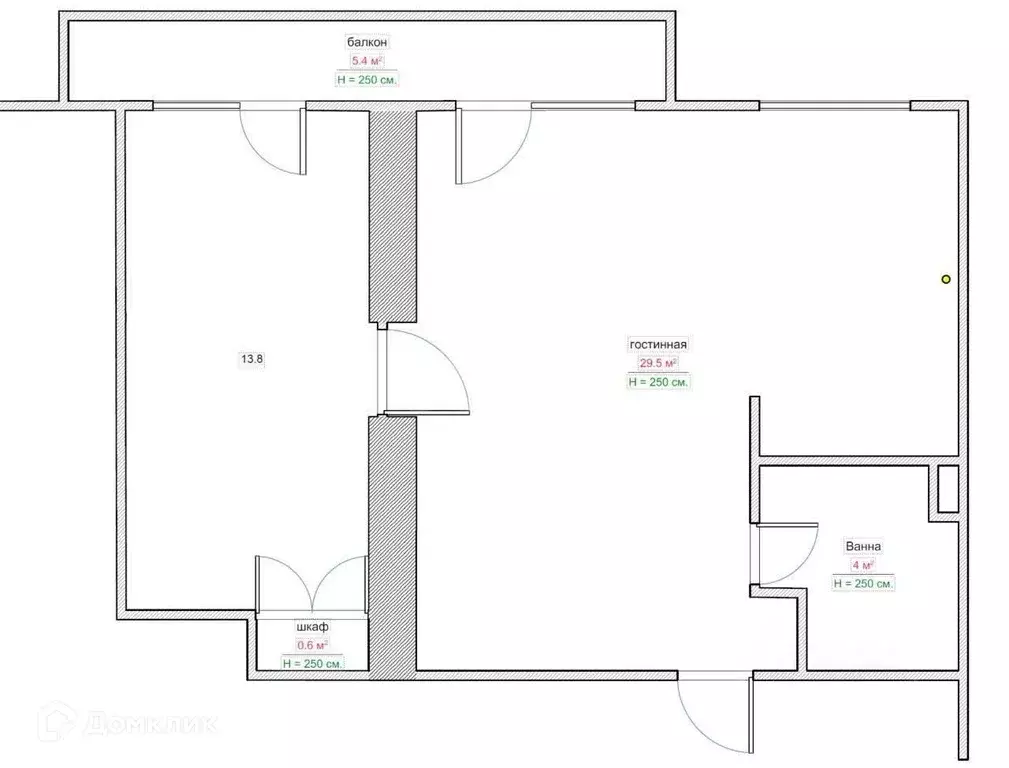 Продаётся 2-к квартира, 47 м - Фото 0
