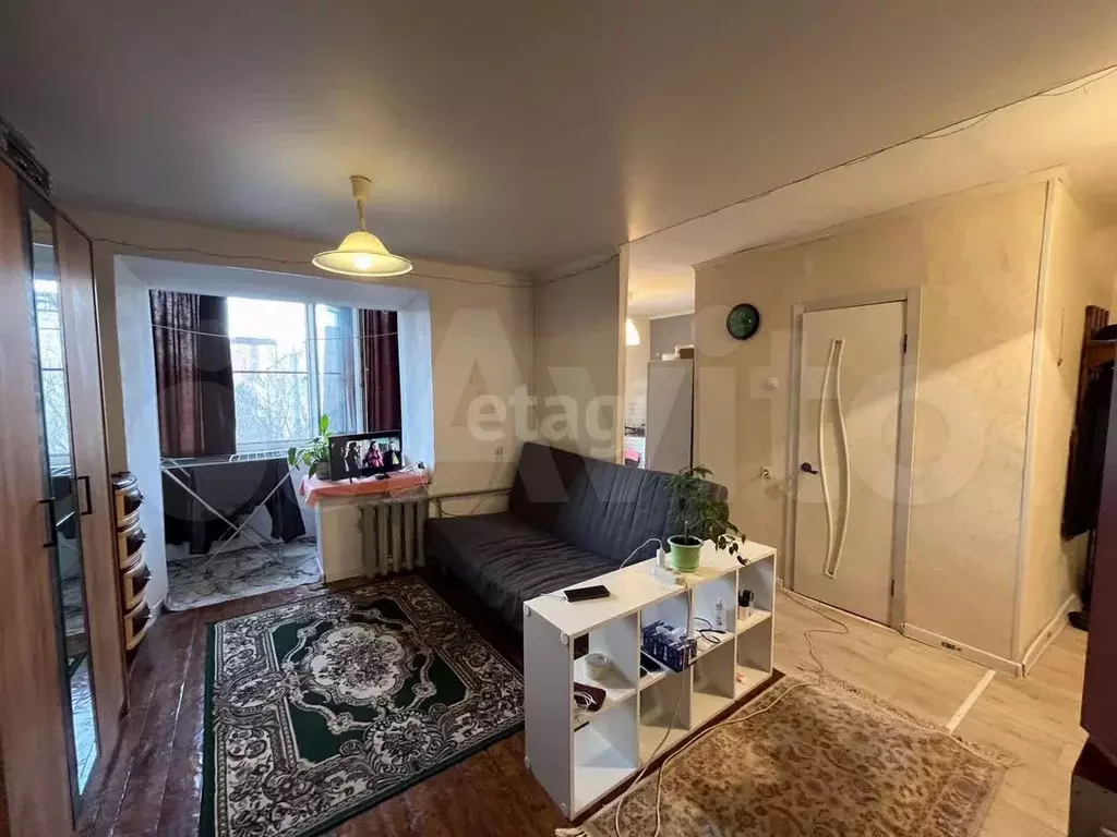 1-к. квартира, 28 м, 5/5 эт. - Фото 1