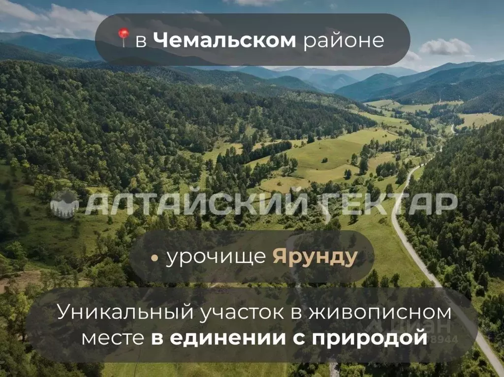 Участок в Алтай, Майминский район, с. Александровка Центральная ул., ... - Фото 1