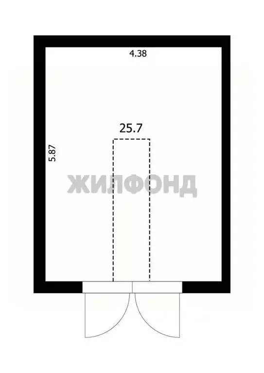 Гараж в Новосибирская область, Новосибирск Станционная ул., 9Ак1 (26 ... - Фото 1