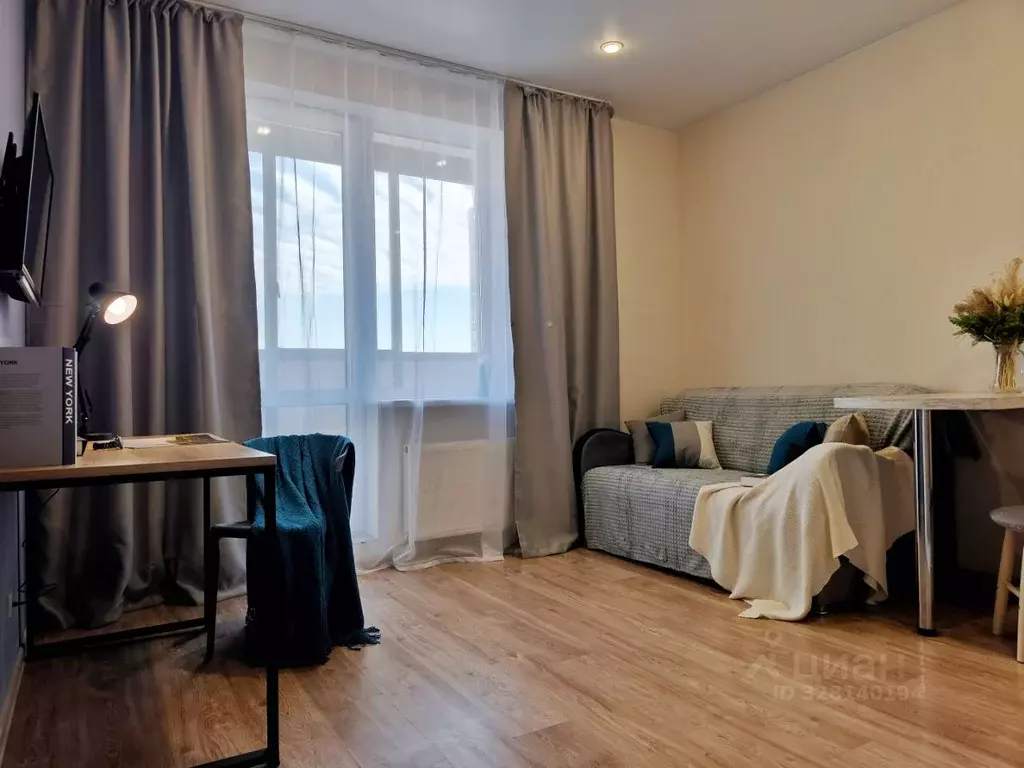 Студия Санкт-Петербург ул. Крыленко, 2 (21.4 м) - Фото 2