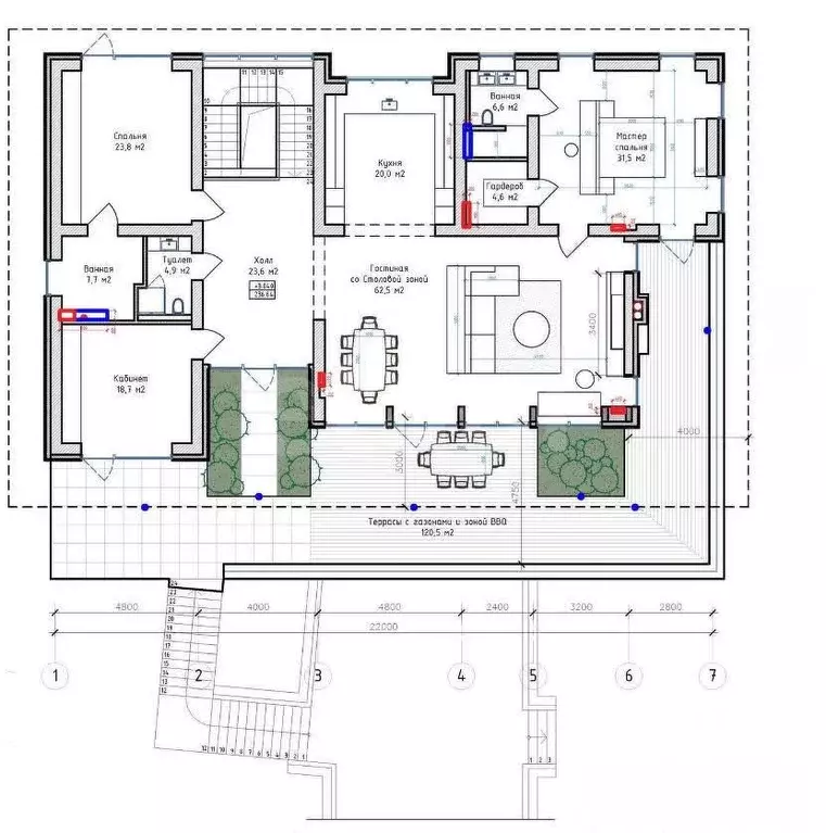 Дом в Свердловская область, Сысертский муниципальный округ, с. Кашино ... - Фото 2