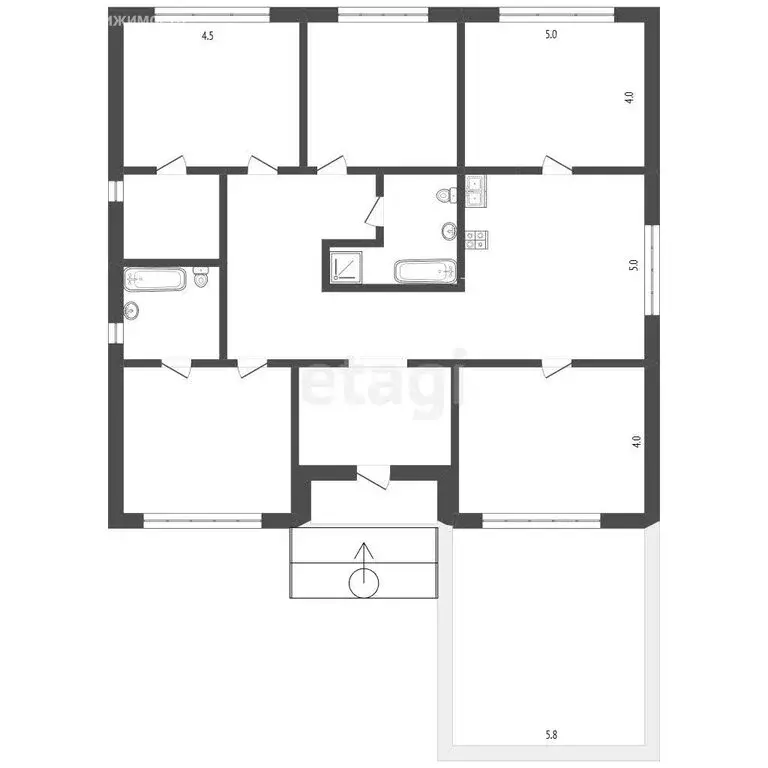 Участок в Нальчик, Нижняя улица (7 м) - Фото 1
