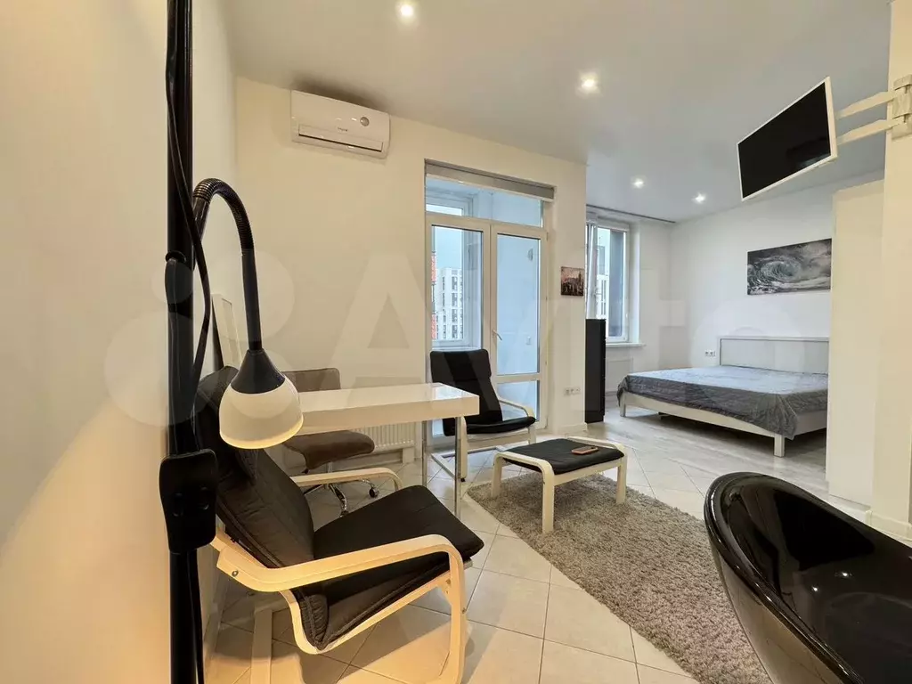 Апартаменты-студия, 37 м, 13/15 эт. - Фото 1