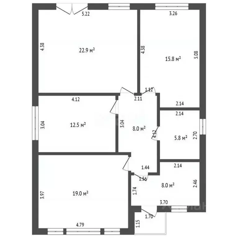 Дом в Ростовская область, Азовский район, Поселок Красный сад, Красный ... - Фото 2
