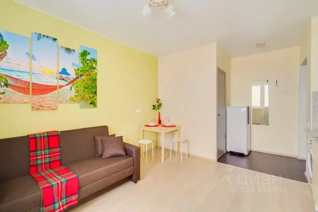 Студия Московская область, Балашиха ул. Некрасова, 11Б (18.0 м) - Фото 2