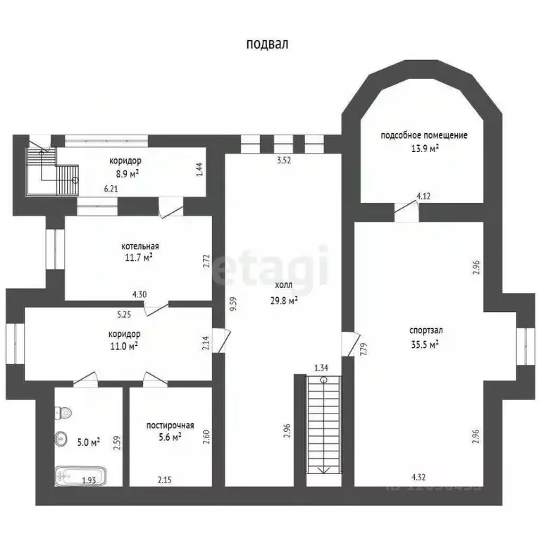 Дом в Москва д. Кузнецово, туп. Заречный, 4 (451 м) - Фото 1