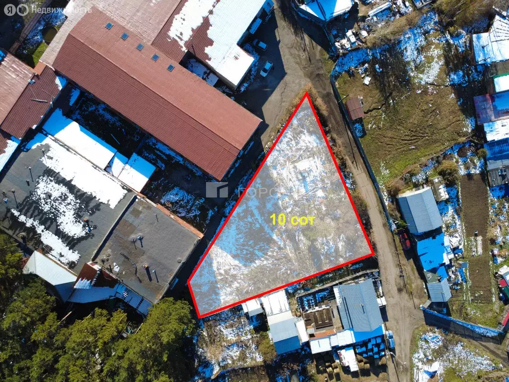 Участок в Томск, микрорайон Спичфабрика, Залоговая улица, 123 (10 м) - Фото 2