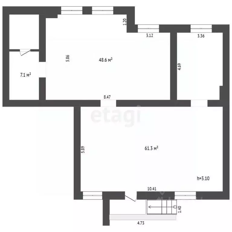 Помещение свободного назначения в Тюменская область, Тюмень ул. ... - Фото 1