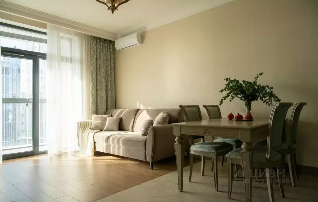 3-к кв. Москва ул. Янковского, 1к3 (70.3 м) - Фото 1