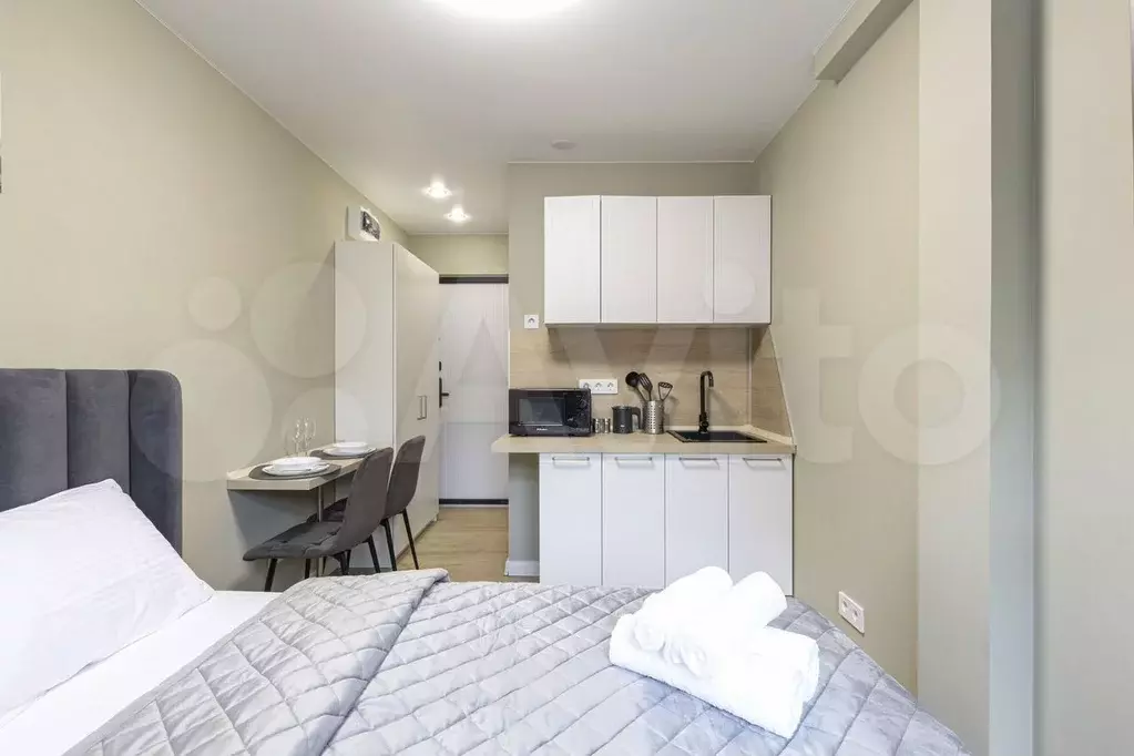 Квартира-студия, 13 м, 1/9 эт. - Фото 1