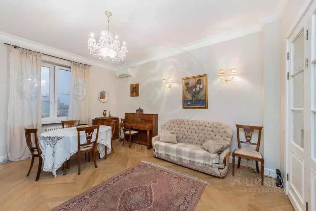 3-к кв. Москва Фрунзенская наб., 24 (105.0 м) - Фото 2