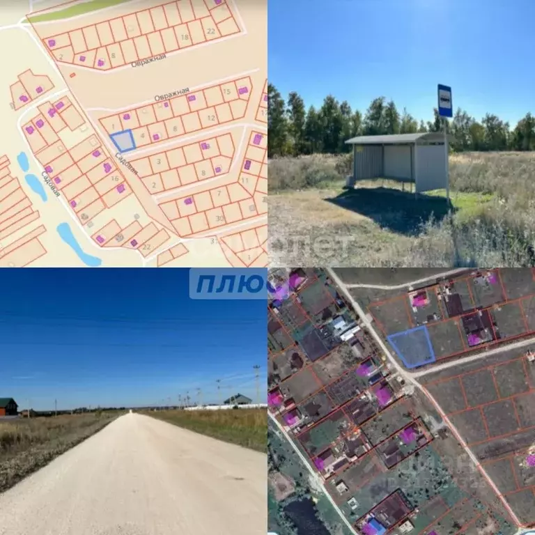 Участок в Липецкая область, Липецкий муниципальный округ, с. Сенцово ... - Фото 1