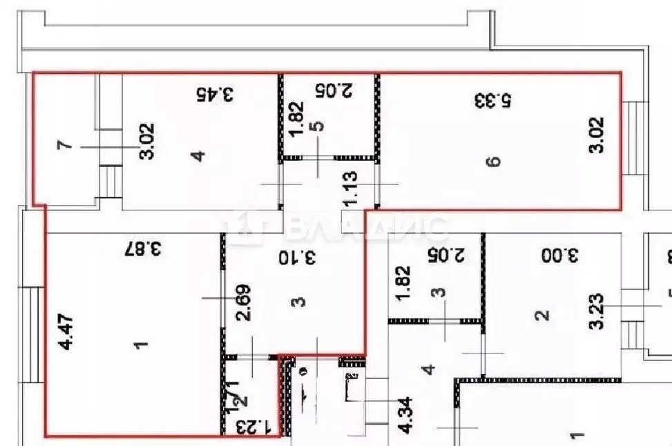 2-к кв. Пензенская область, Пензенский район, Засечный сельсовет, с. ... - Фото 2