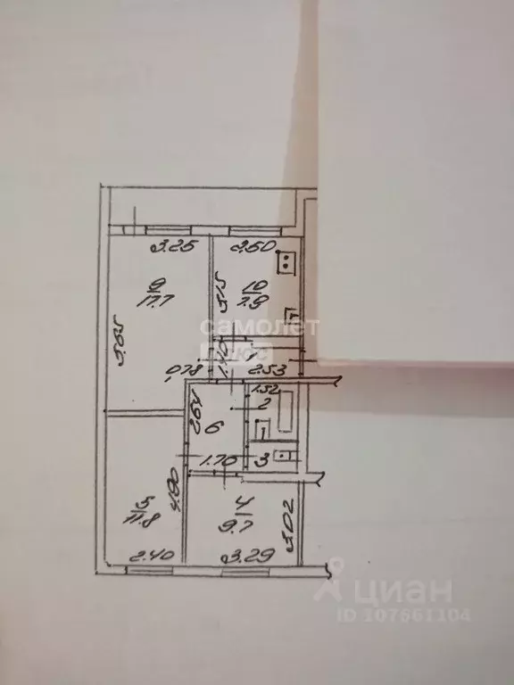3-к кв. Липецкая область, Липецк Матырский мкр, ул. Энергостроителей, ... - Фото 1