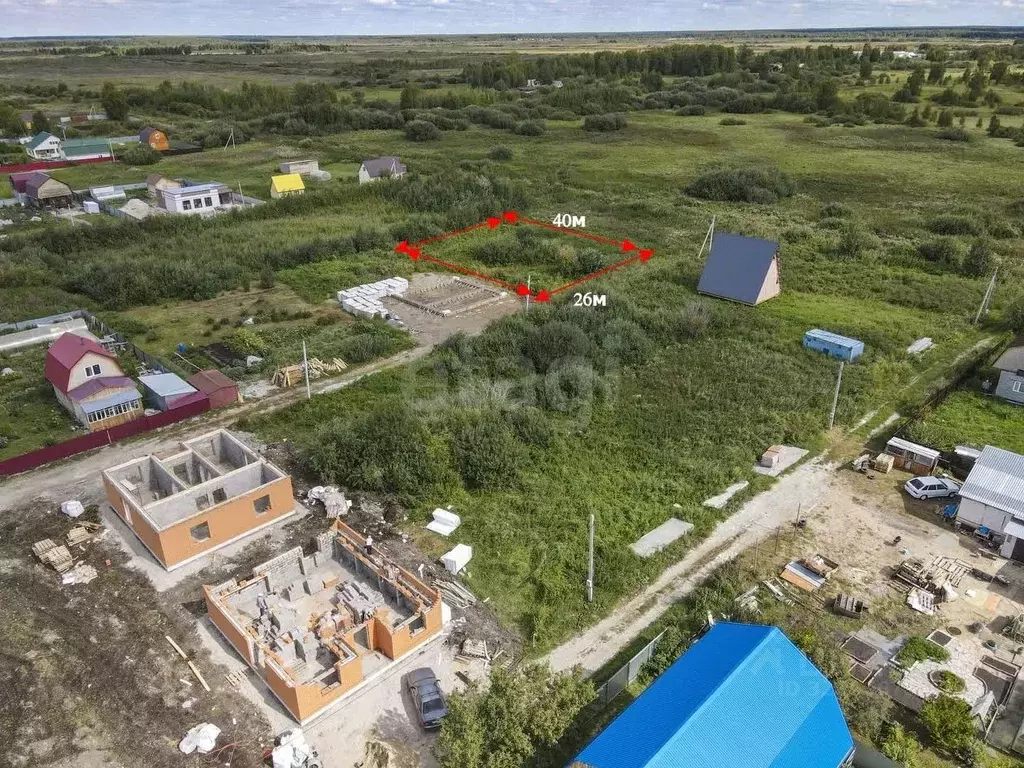 Участок в Тюменская область, Тюмень Царево садовое товарищество, 533 ... - Фото 1