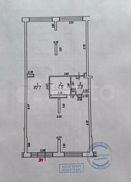 Сдам помещение свободного назначения, 90.5 м - Фото 1