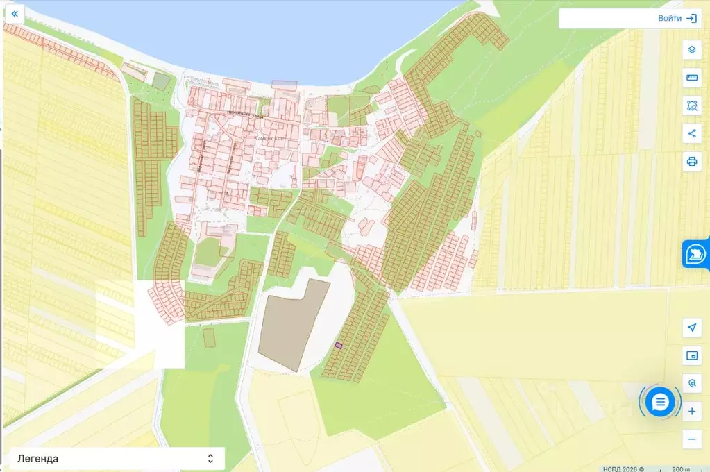 Участок в Крым, Ленинский район, Семисотское с/пос, с. Каменское  (6.0 ... - Фото 1