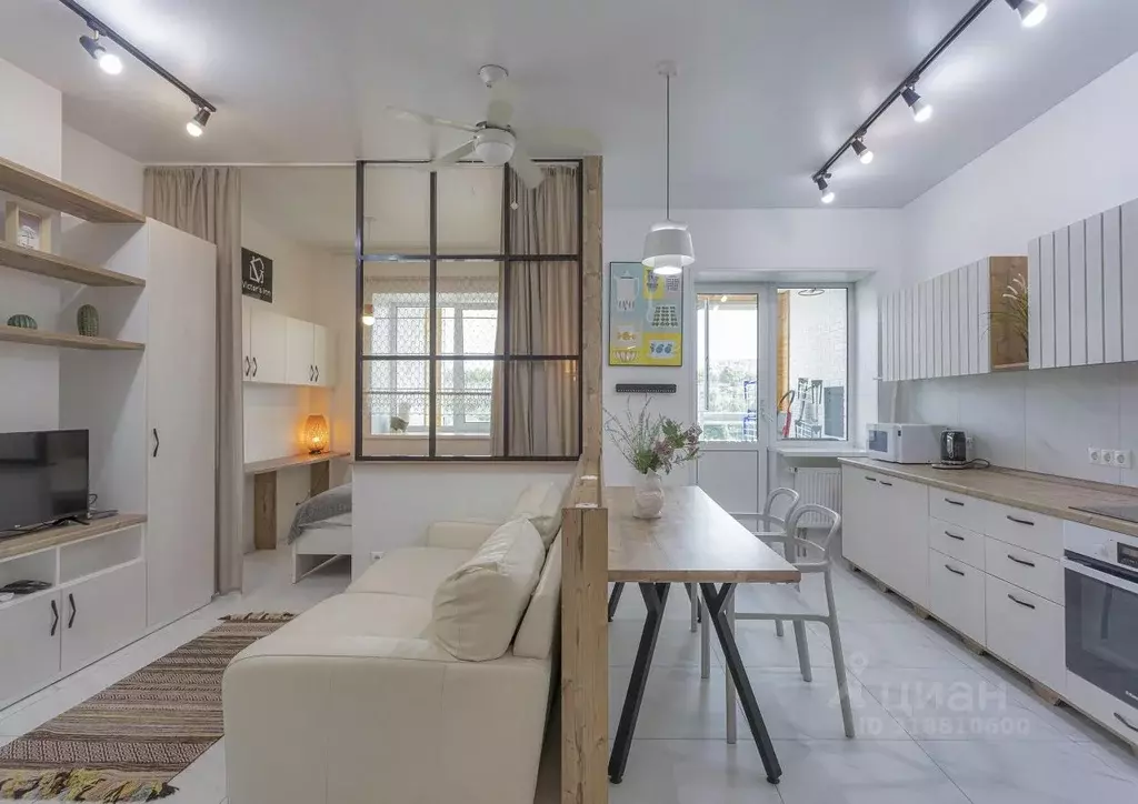 Студия Приморский край, Владивосток ул. Калинина, 11А/1 (37.0 м) - Фото 1